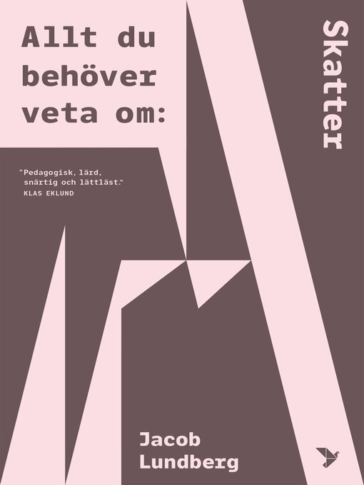 Title details for Allt du behöver veta om skatter by Jacob Lundberg - Available